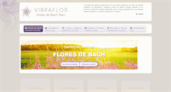 Desktop Screenshot of floresbachperu.com